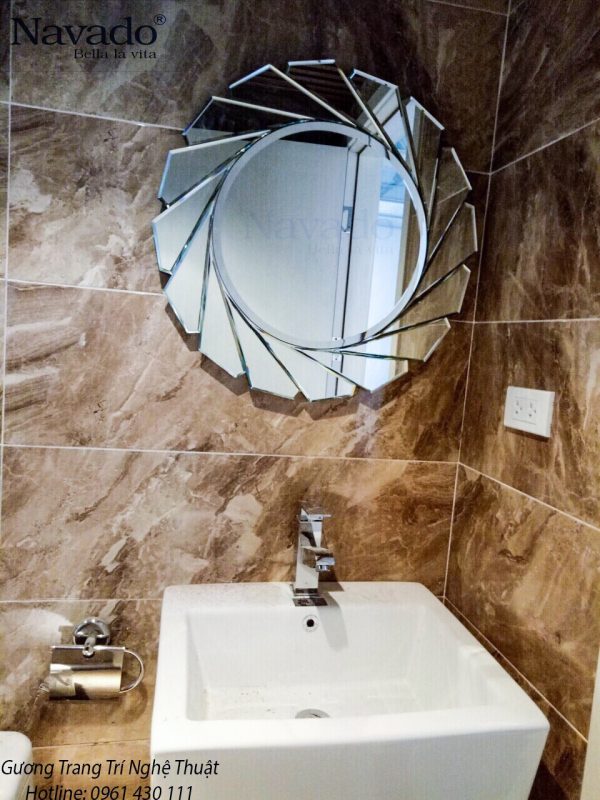 Gương decor nhà tắm Diana 60cm